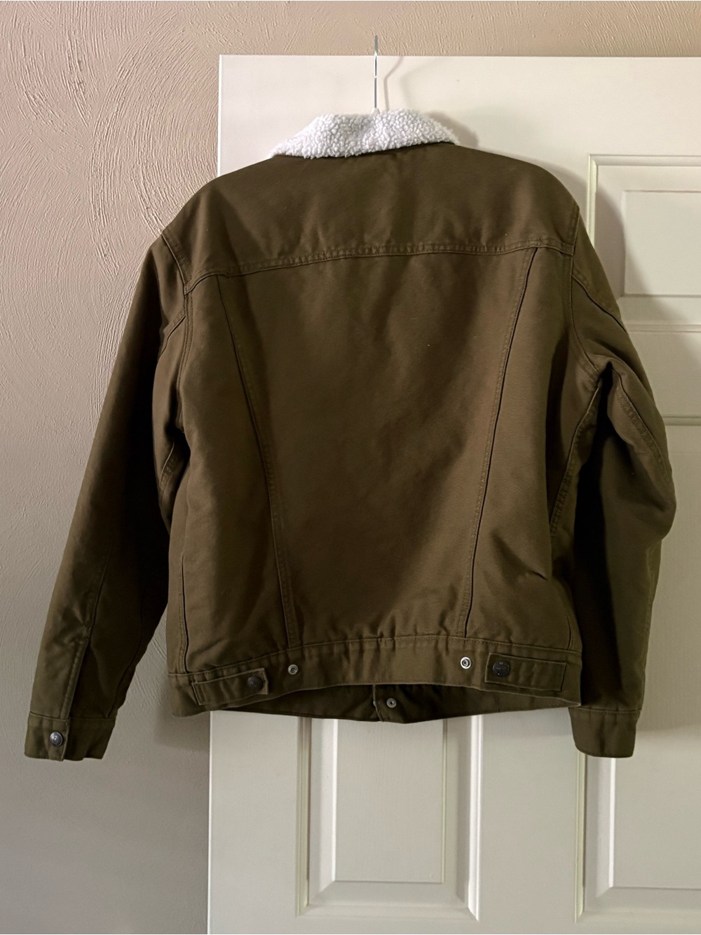 NWOT Levi’s Men’s Sherpa Lined Jacket. Size Medium. - Picture 3 of 4